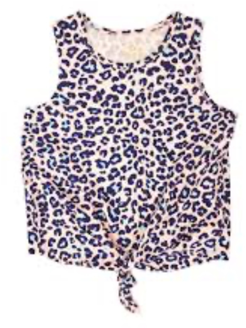 Egg Baby Girl Sydney Tank Top 12M | Leopard Print | Spring Summer Tops